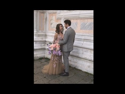 Видео: Евгений Пронин и Кристина Арустамова – видео со свадебной фотосессии