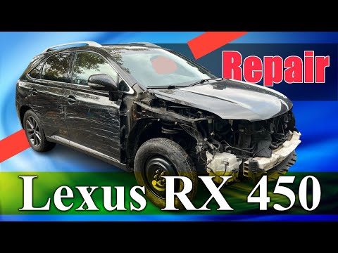 Видео: Lexus RX. The right side repair. Ремонт правой стороны.