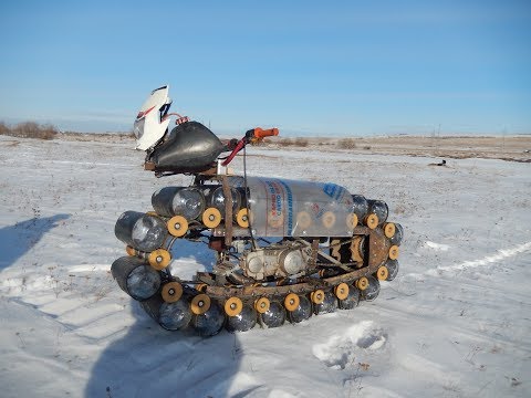 Видео: Очень необычный и интересный гусеничник