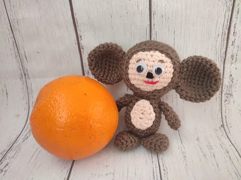 Видео: Чебурашка | Вяжем крючком | Cheburashka is crocheted Amigurumi Toys