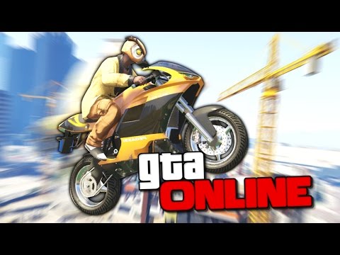 Видео: ВПЕЧАТЛЯЮЩИЙ МОТОПАРКУР НА СТРОЙКЕ В GTA 5 ONLINE ( ГОНКИ )