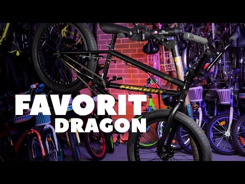 Видео: FAVORIT DRAGON - Обзор на подростковый BMX