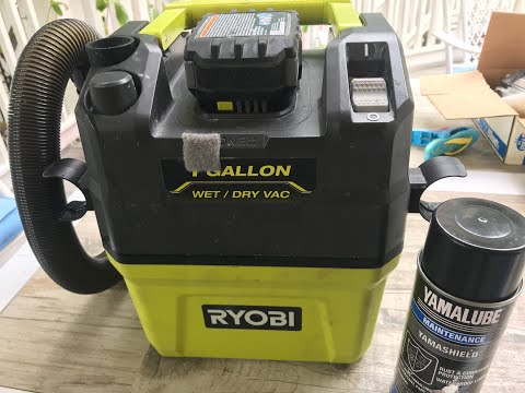 Видео: Пылесос для влажной и сухой уборки Ryobi не включается? Простой способ починить двигатель любого ...