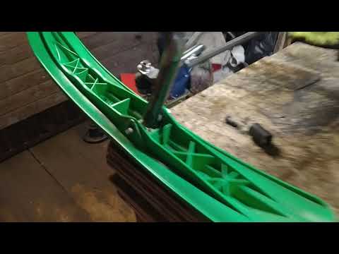 Видео: строю снегоход............