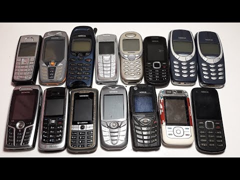 Видео: 15 Ретро телефонов за 10$ долларов Nokia 5140i , Nokia 3310 состояние нового