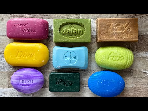 Видео: ASMR Soap cutting | Soap Carving|Резка мыла  | ASMR