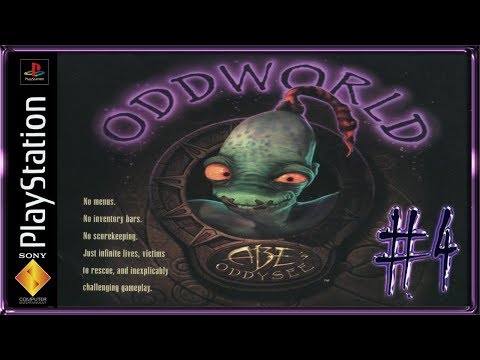 Видео: Oddworld - Abe's Oddysee :: PSOne :: Прохождение :: #4