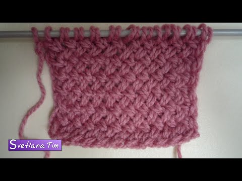 Видео: Очень простой Узор спицами ПЛЕТЕНКА. ВЯЗАНИЕ СПИЦАМИ УЗОРЫ. Мастер Класс № 312