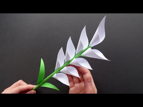 Видео: Оригами цветов из бумаги 💐
