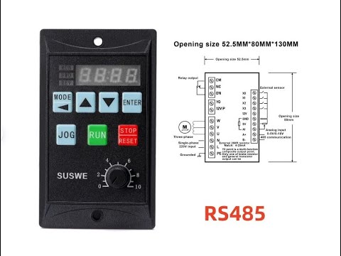 Видео: Дешевый китайский частотник и гриндер Удачный с его однофазным мотором.