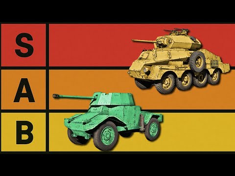 Видео: Рейтинг ВСЕХ лёгких танков в War Thunder — Часть 2