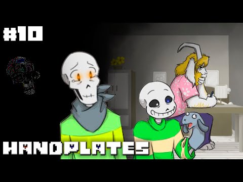 Видео: ЧТО-ТО БЫЛО ЗАБЫТО! HANDPLATES🩶 - Глава 10 [Undertale Comic Dub]
