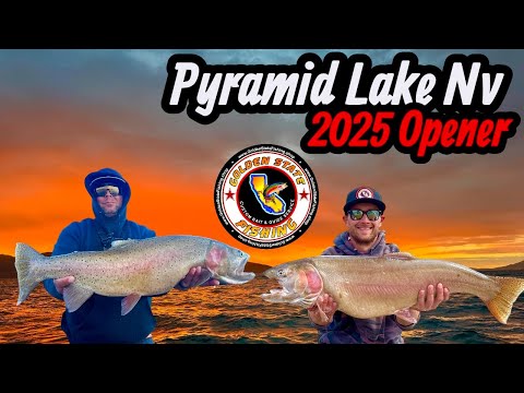 Видео: Открытие соревнований 2025 года на озере Пирамид, штат Невада | Ловля форели-головореза Monster L...