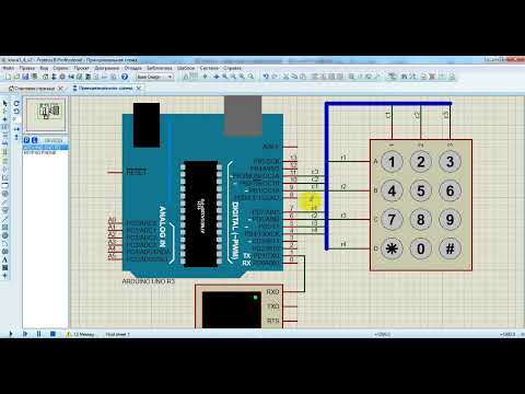 Видео: МК.  Работа с матричной клавиатурой