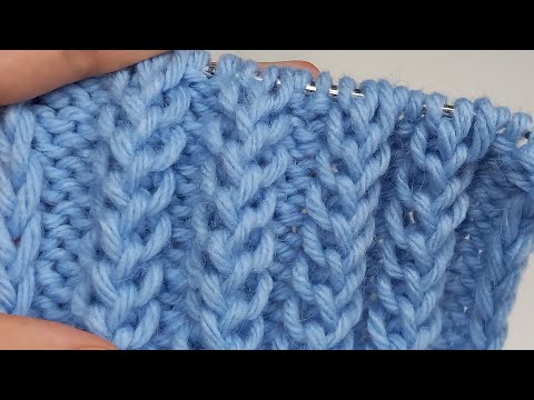 Видео: 100% Идеальный узор. Узор спицами для кардигана и шапки