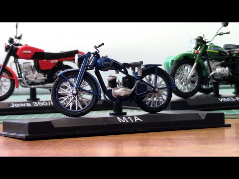 Видео: Наши мотоциклы №3 М1А Москва MODIMIO
