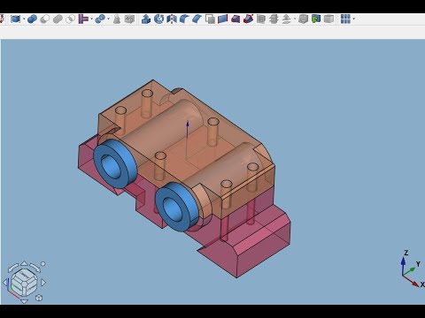 Видео: FreeCAD Часть 117. Пример создания модели