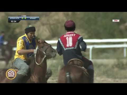 Видео: Алкан-Ата - Аракет/ Көк бөрү боюнча Президенттин кубогу/ 26.08.2019