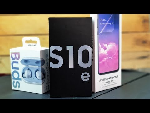 Видео: Samsung Galaxy S10e: распаковка и первое впечатление!