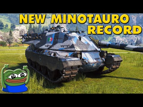 Видео: Minotauro - НОВЫЙ МИРОВОЙ РЕКОРД - World of Tanks