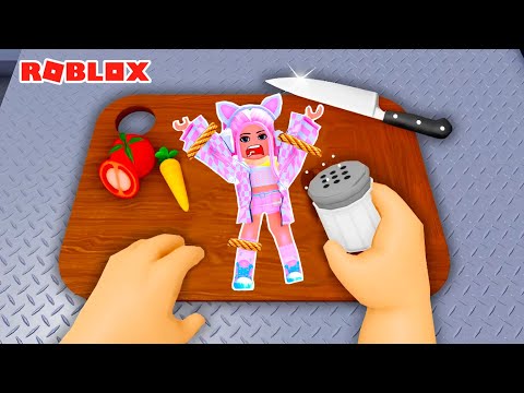 Видео: Я СТАЛА МАЛЕНЬКОЙ ЕДОЙ В РОБЛОКС И ГИГАНТСКИМ ПОВАРОМ ! CRAZY CHEFS!