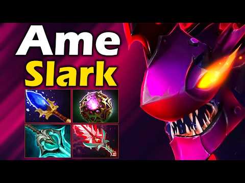Видео: Аме На Сларке, Самый Легкий Герой! - Ame Slark 7.36 ДОТА 2