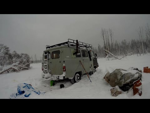 Видео: ЖИВЕМ В УАЗ "БУХАНКЕ"!! ЧАСТЬ ВТОРАЯ. ЩУКИ МОНСТРЫ!!