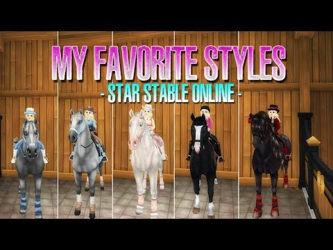 Видео: 5 МОИХ ЛЮБИМЫХ СТИЛЕЙ В STAR STABLE ONLINE