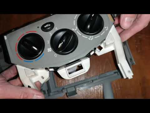 Видео: подсветка печки Opel Vivaro , Renault Trafic Чем заменить лампочки