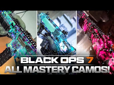Видео: ВСЕ 16+ камуфляжей мастерства Black Ops 7: РАННИЙ ИГРОВОЙ ПРОЦЕСС! (Кампания, многопользовательск...