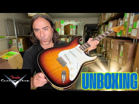 Видео: 🔥Распаковка №9! Fender Custom Shop — ЗОЛОТАЯ ШАХТА!! 🥇