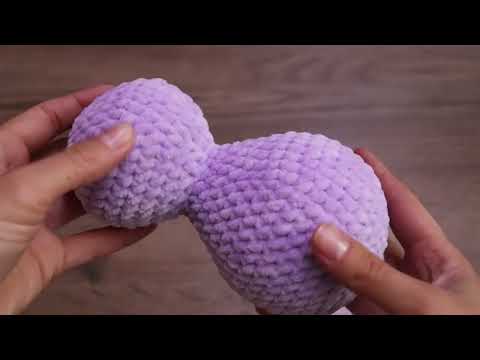 Видео: Динозаврик, игрушки крючком, мастер-класс, полная версия, плюшевый дракон