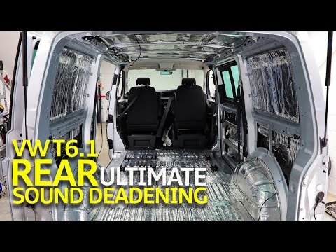 Видео: Оптимальная система шумоизоляции задней части VW T6.1