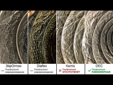 Видео: Как выбрать утепленный воздуховод? Видеоролик – сравнение шумоизолированных воздуховодов
