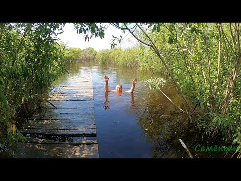 Видео: Рыбалка на Мордушку (Вершу, Вентерь, Мерёжу). Рыбачим прям за огородом.