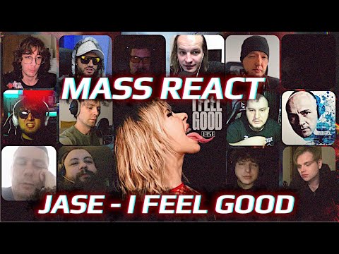 Видео: МАСС РЕАКТ на JASE - I FEEL GOOD
