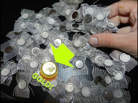Видео: СМОТРИМ сколько ЗОЛОТА можно получить из 100 "ПАУКОВ"! Микросхемы серии К145 "БЕЛЫЕ ПАУКИ"