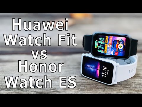 Видео: 7 ОТЛИЧИЙ ТОПОВ🔥 УМНЫЕ ЧАСЫ Huawei Watch Fit против Honor Watch ES ПЕРЕБРАСЛЕТЫ