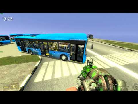 Видео: [GMOD] Новокузнецкий автобус ПитерАвто - 29 апреля обзор