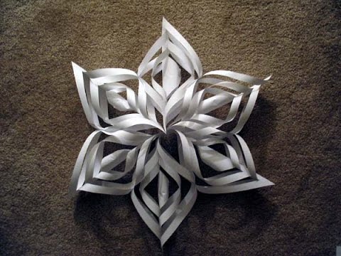 Видео: ASMR/ АСМР/ DIY Объемная снежинка 2