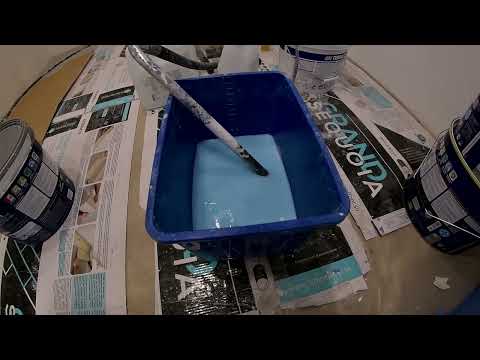 Видео: Обзор-тест грунт Flugger Sealer Non Drip. Грунтование сложной поверхности.