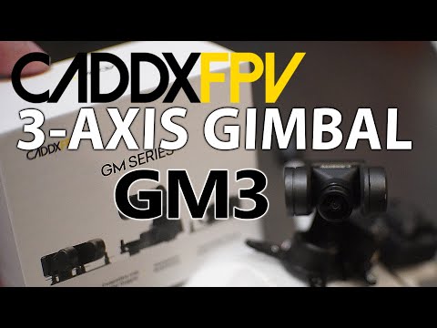 Видео: CADDXFPV GM3 3-Axis Gimbal / Зачем нужен подвес на FPV дроне и насколько полезен Хэдтрекер?