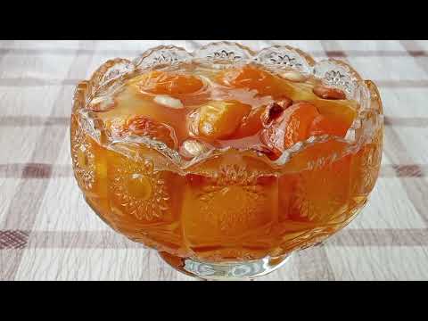 Видео: Amber apricot jam.  Янтарное абрикосовое варенье.