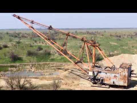 Видео: Карьерные монстры. Драглайн ЭШ 20/90 в Орджоникидзевском ГОКе