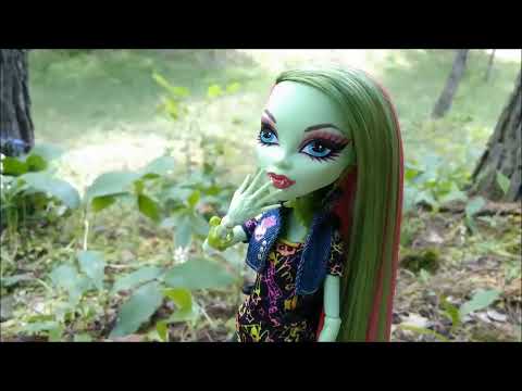 Видео: Затерянные в лесу [ 4 серия ] stop motion monster high • by dolls alive