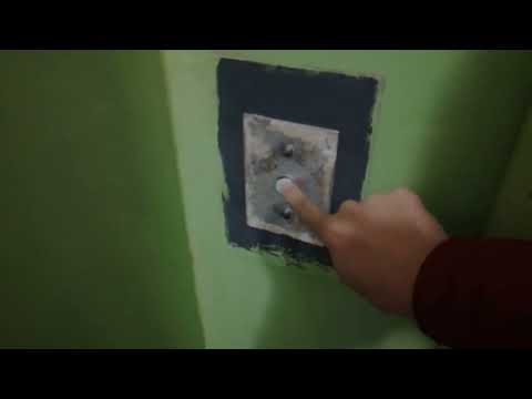 Видео: (073) Лифт СамЛЗ (1994 г.) V=0,65 м/с, Q=400 кг.