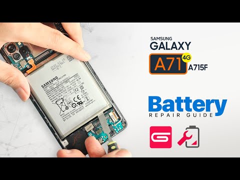 Видео: Замена аккумулятора Samsung Galaxy A71 | SM A715