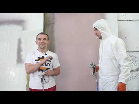 Видео: Тестирование окрасочного аппарата DinoPower X43 на два поста