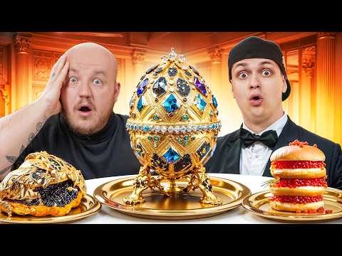 Видео: Пробуем Самую Дорогую Еду с Бустером! Дорогая Пицца, Бургер и Роллы