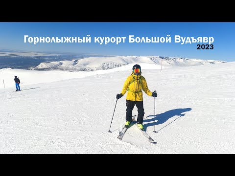 Видео: Кировск 2023 Апрель. Горнолыжный курорт Большой Вудъявр. 4K